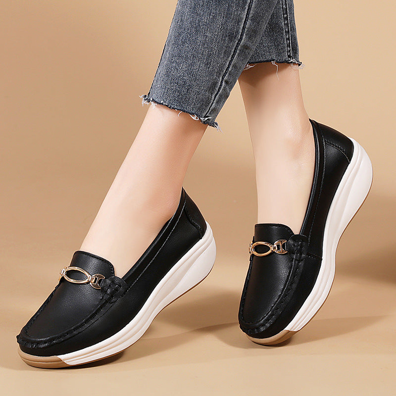 Elaine Orthopedic Wedge Loafers