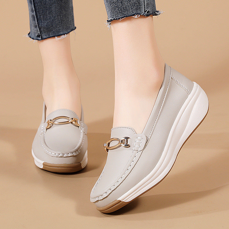 ComfortEase Wedge Loafers